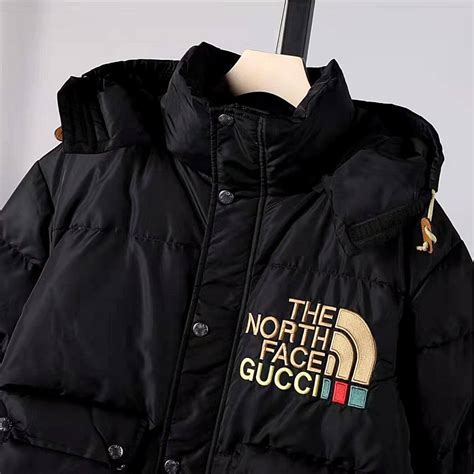 gucci puffer coat womens|north face Gucci puffer coat.